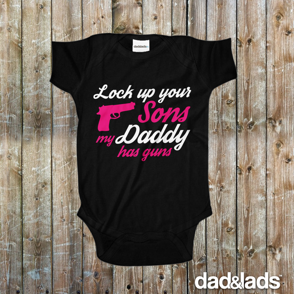 Pack My Diapers, I'm Going Fishing with Daddy Baby Bodysuit